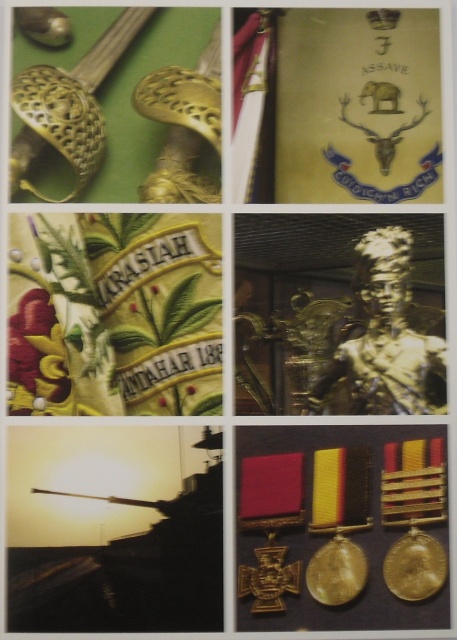 Museum Blank Greetings Card (medals)