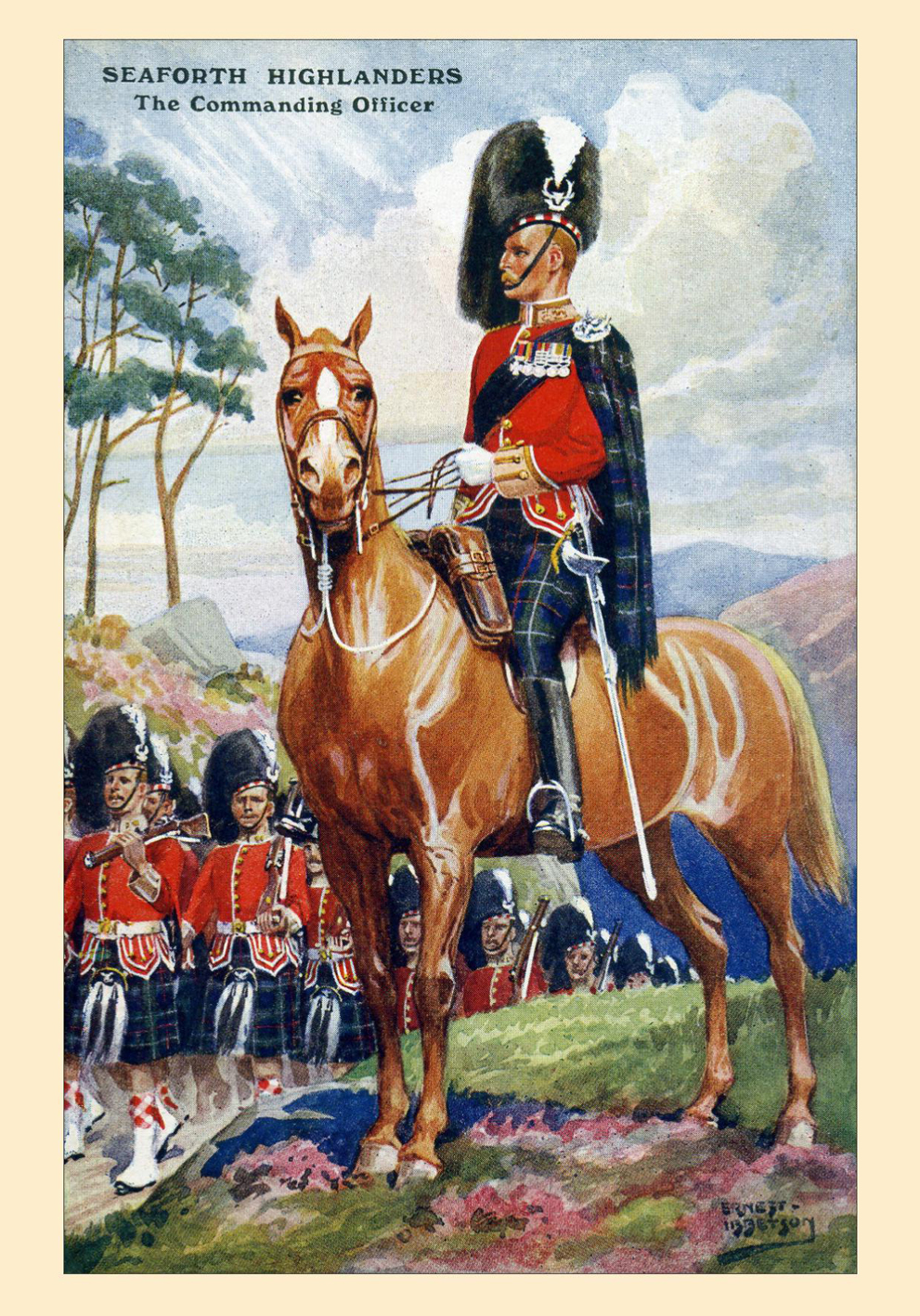 Seaforth Highlanders The Commanding Officer