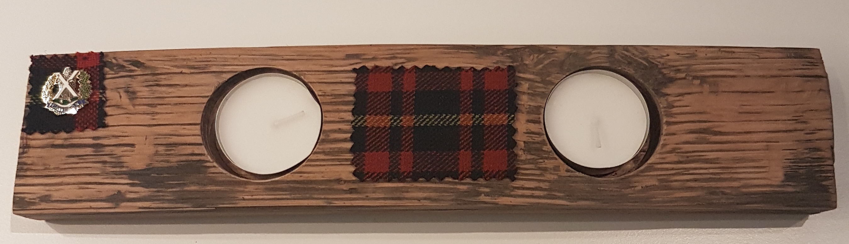 The Queen's Own Cameron Highlanders Tea light holder