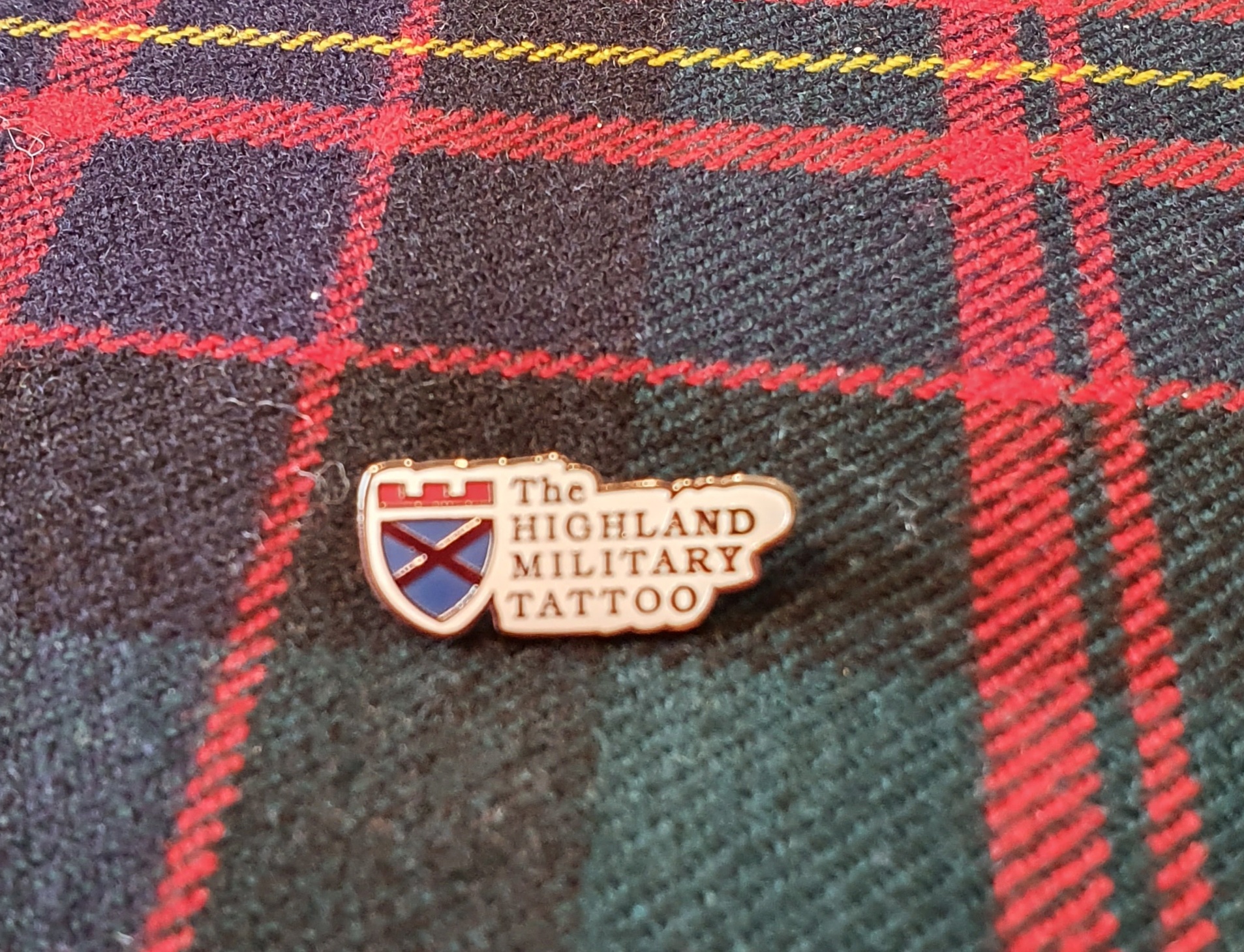 The Highland Military Tattoo Pin Badge