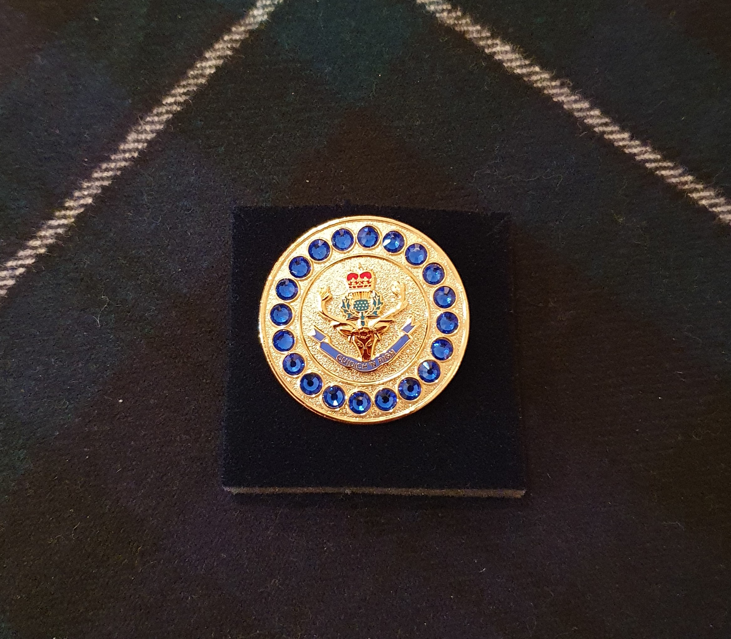 Queen's Own Highlanders Regimental Brooch
