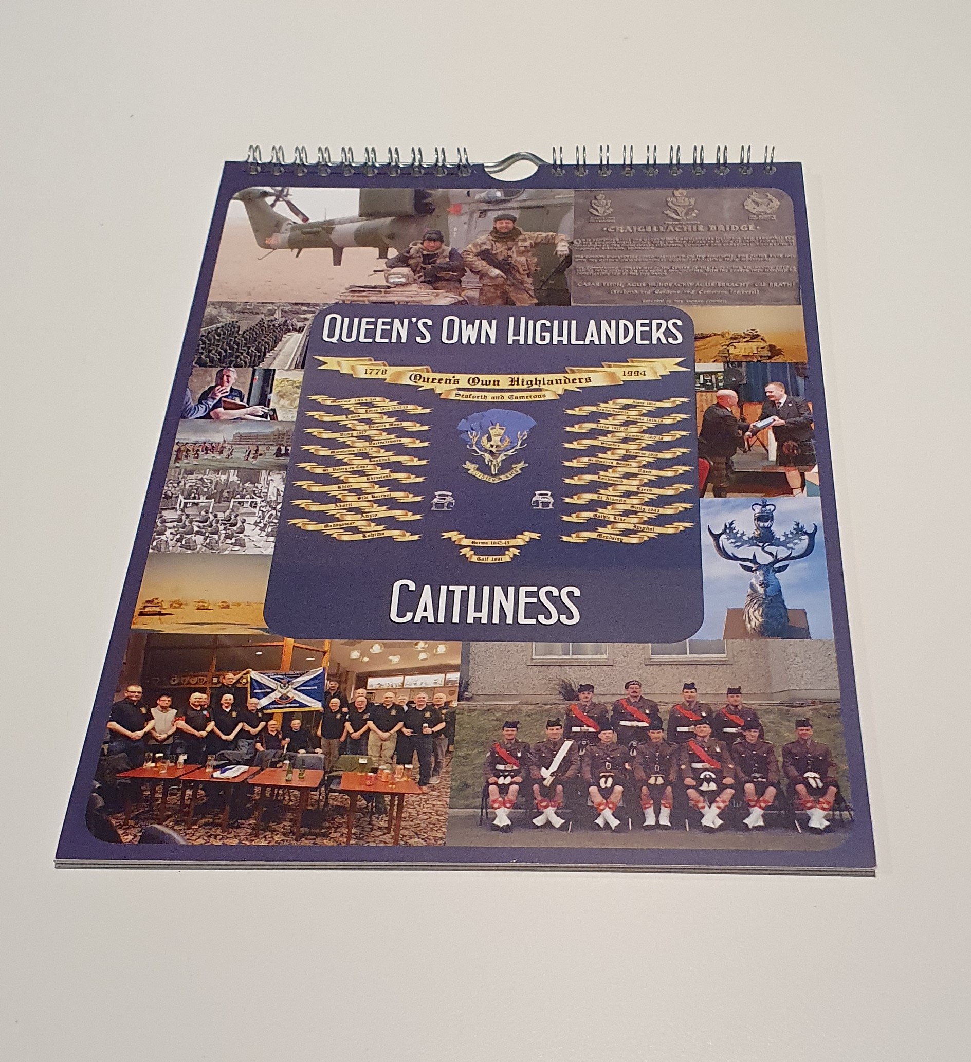 Queen's Own Highlanders Caithness Branch Calendar 2021