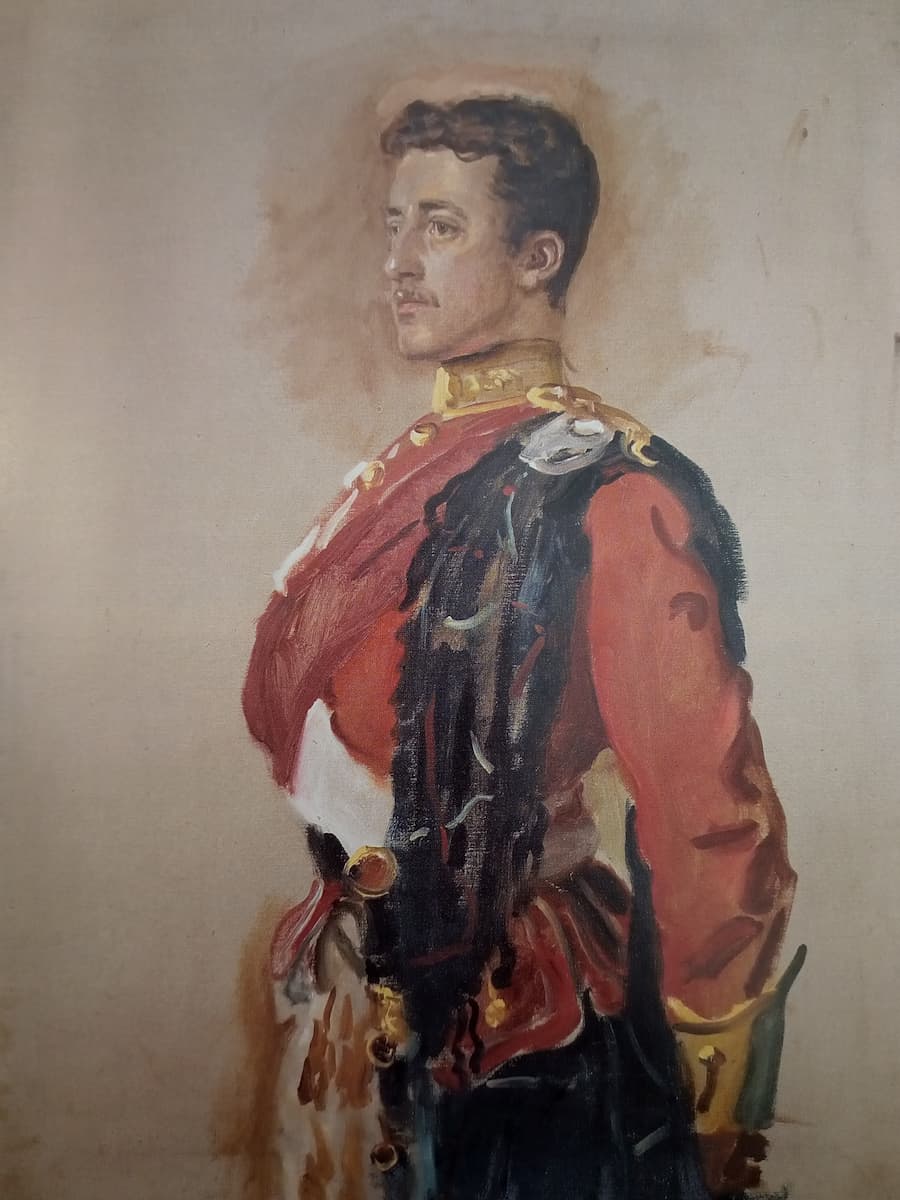 Lieutenant J G Millais, Seaforth Highlanders painted by his father, John Everett Millais in 1890 (1)