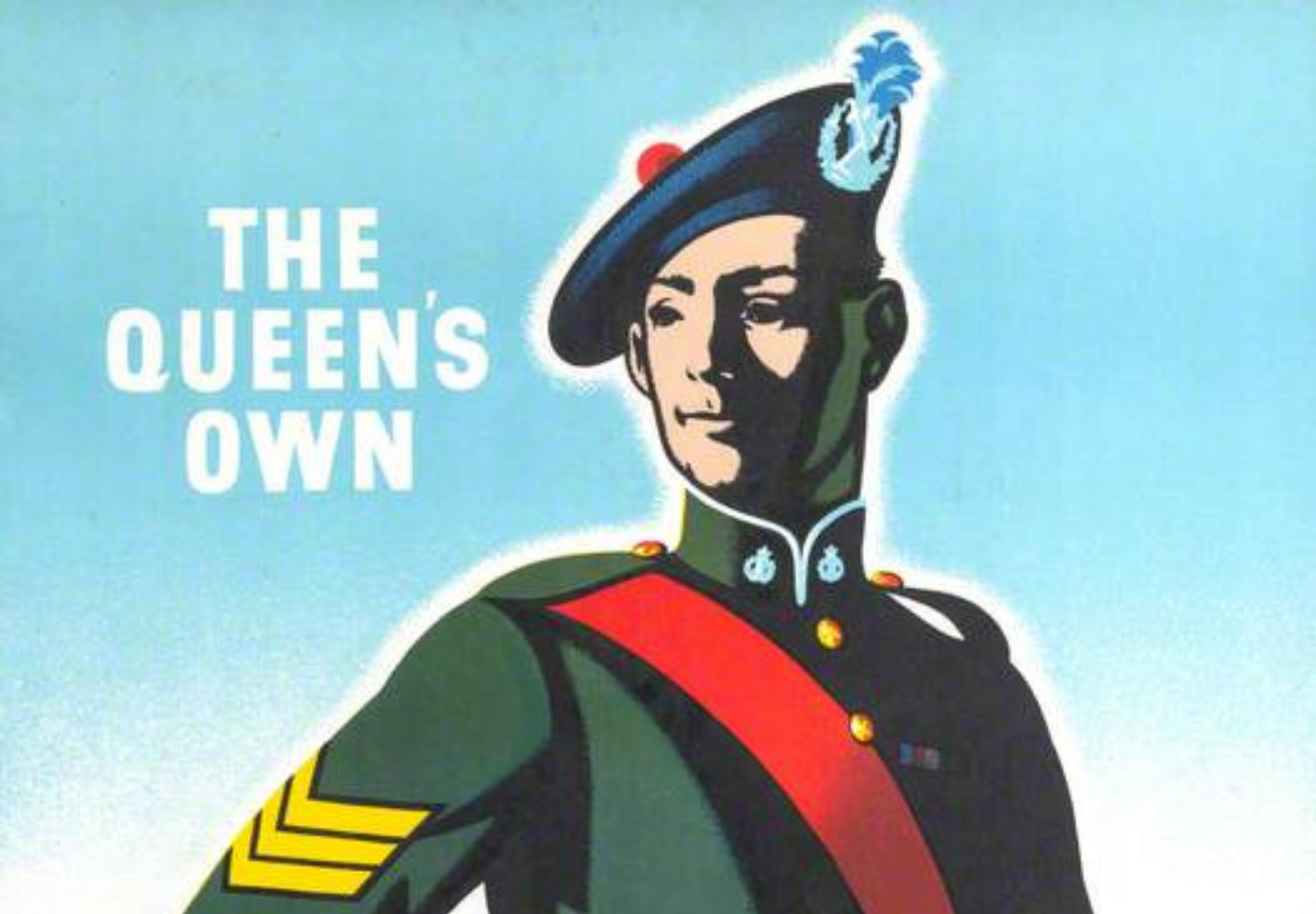 unknown artist; Recruiting Poster: Cameron Highlanders