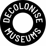 Decolonise Museums THM logo