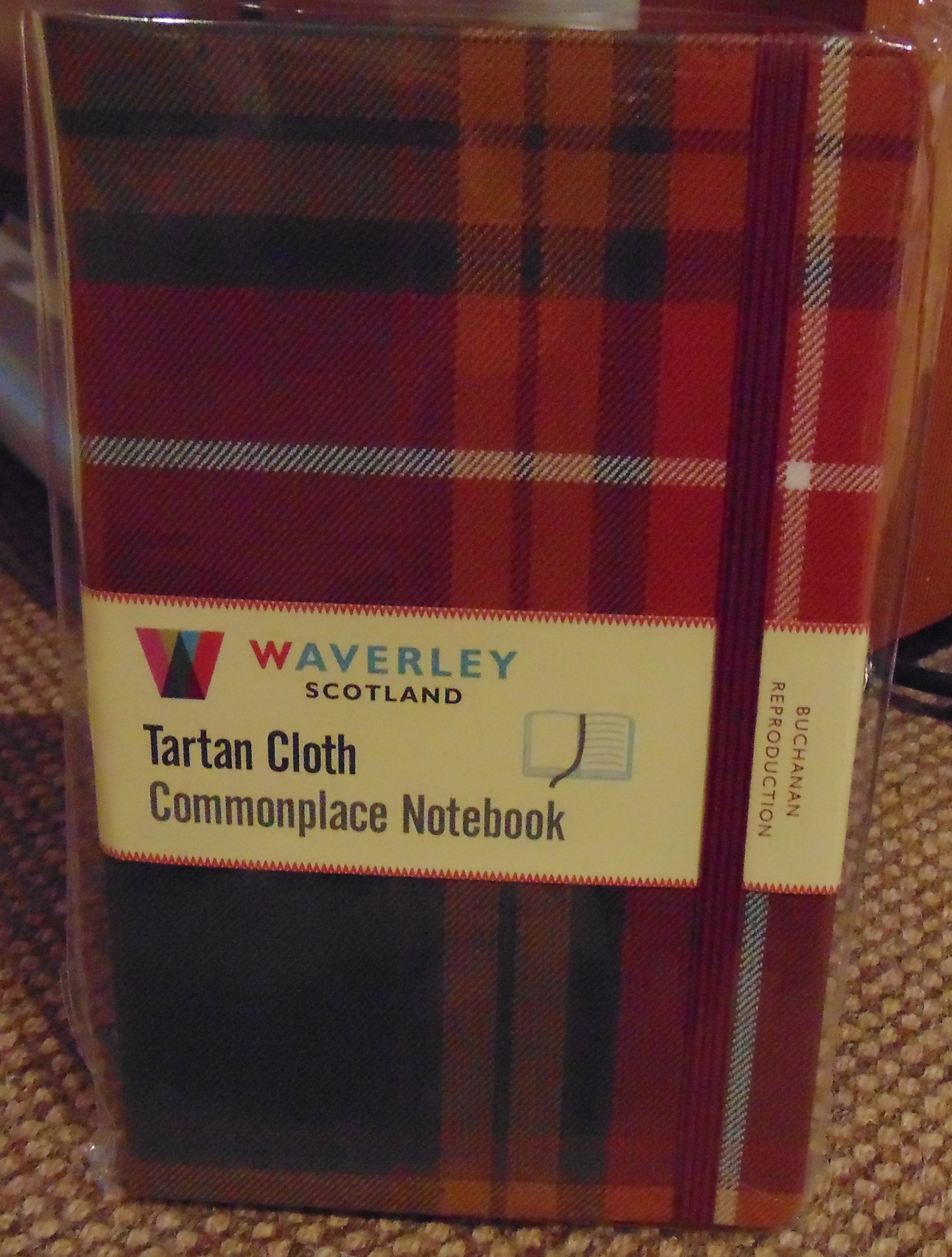 Tartan Cloth Commonplace Notebook (Large)