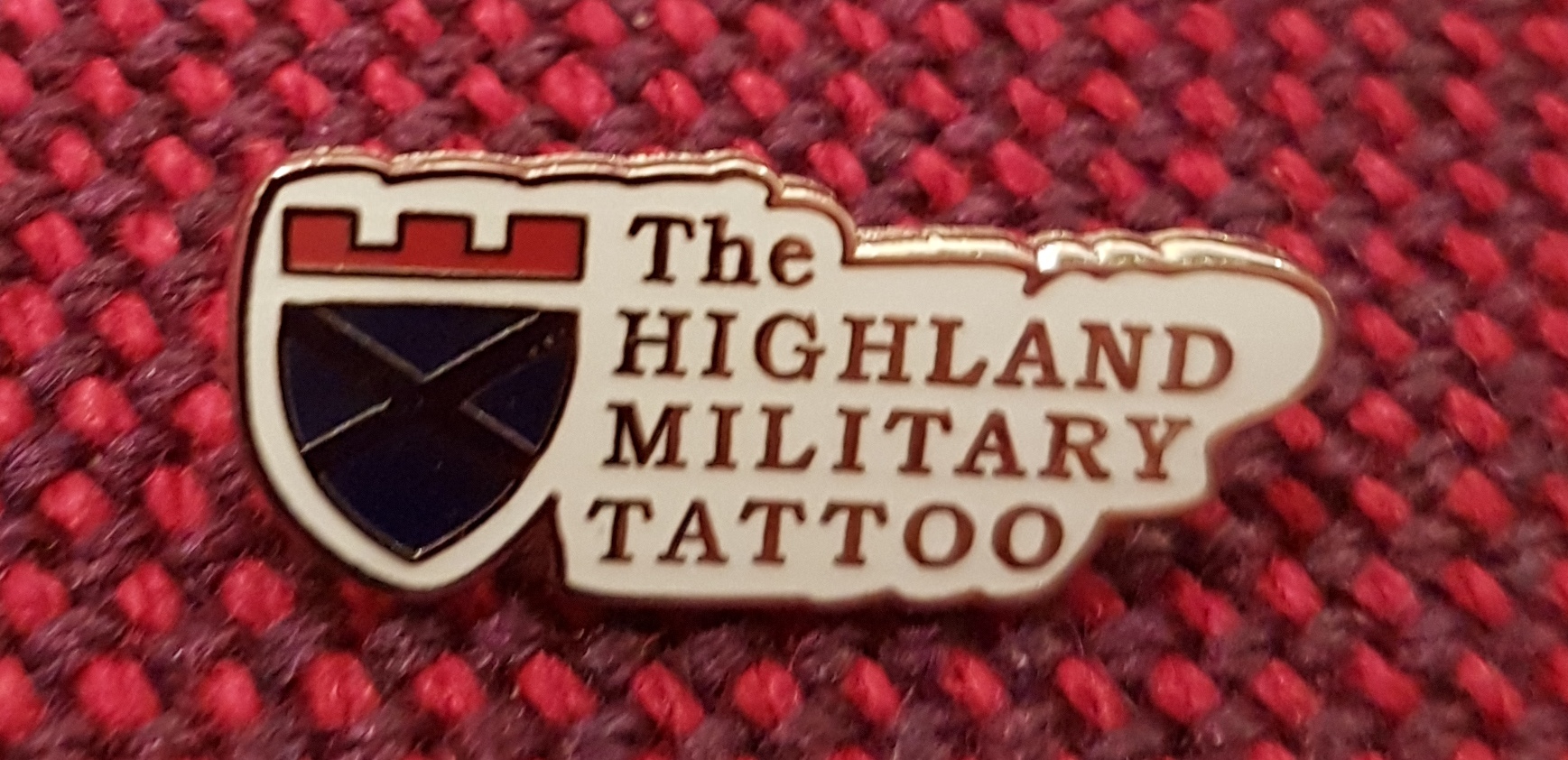The Highland Military Tattoo Pin Badge